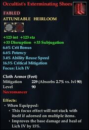 Occultist's Exterminating Shoes