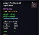 Guide's Vestment of Inquisition
