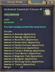 Alchemist Essentials Volume 49
