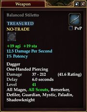 Balanced Stiletto