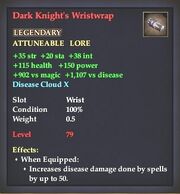 Dark Knight's Wristwrap