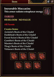 Inexorable Moccasins