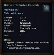 Rainbow Tinkerfest Firework