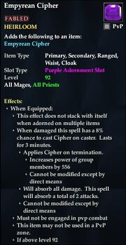 Empyrean Cipher