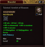 Tainted Armlet of Reason