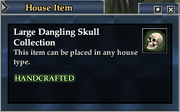 Large Dangling Skull Collection
