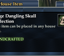 Large Dangling Skull Collection