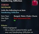 Smothering Affliction