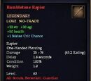 Rumbletone Rapier