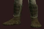 Tanned Leather Boots (Equipped)