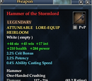 Hammer of the Stormlord