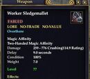 Worker Sledgemallet