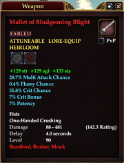 Mallet of Bludgeoning Blight