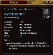 Expert's Noxious Remedy