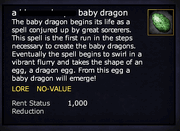 A baby dragon