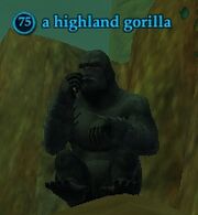 A highland gorilla