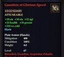 Gauntlets of Glorious Speed
