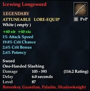 Icewing Longsword