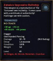 Zatozia's Impressive Bullwhip