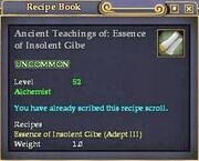 Ancient Teachings of- Essence of Insolent Gibe