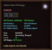 Ashen Idol of Energy