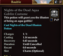Nights of the Dead Aqua Goblin Costume