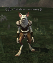 A Skindancer mercenary