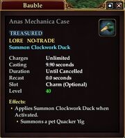 Anas Mechanica Case