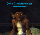 A Cinderfoot seer