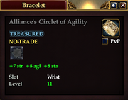 Alliance's Circlet of Agility