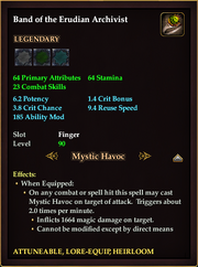 Band of the Erudian Archivist