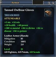 Tanned Owlbear Gloves