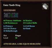 Eater Tooth Ring