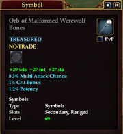 Orb of Malformed Werewolf Bones
