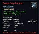 Greater Sword of Frost