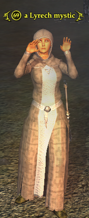 A Lyrech mystic (human)