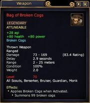 Bag of Broken Cogs