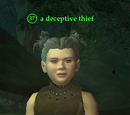 A deceptive thief