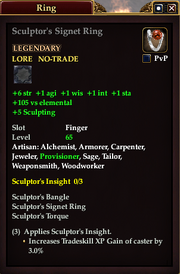 Sculptor's Signet Ring