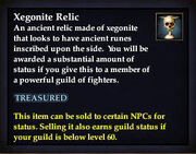 Xegonite Relic
