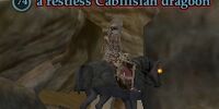 A restless Cabilisian dragoon