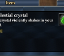 An elestial crystal