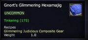 Gnort's Glimmering Hexamajig