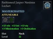 Fashioned Jasper Noxious Locket