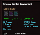 Scourge Tainted Towershield