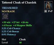 Tattered Cloak of Chardok
