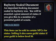 Bayberry Sealed Document