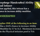 Deepforge Handcrafted Ability Mod Infuser