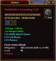 Darkblade's Lacerating Coif