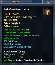 Lab Assistant Robes